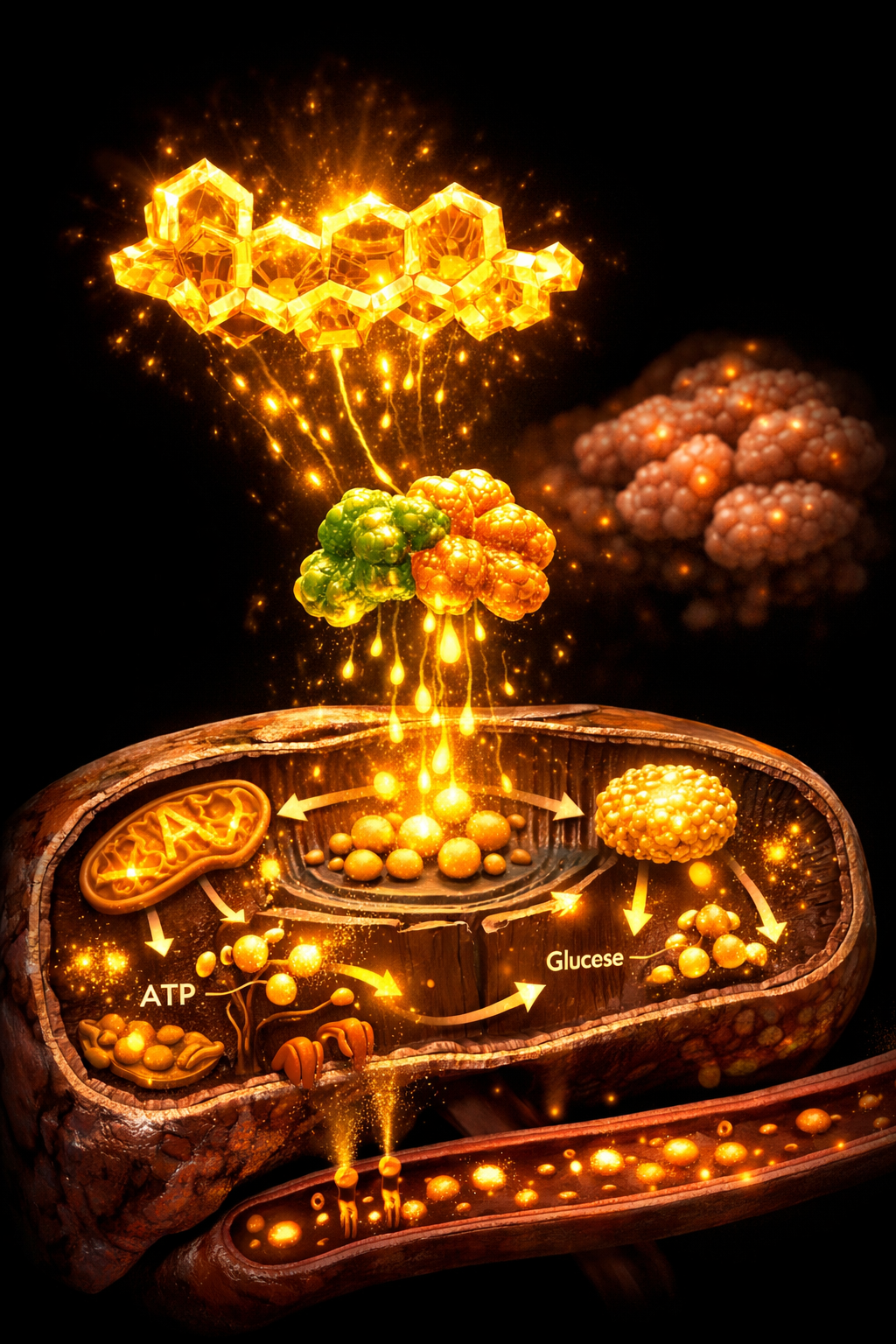 Berberine supplement capsules