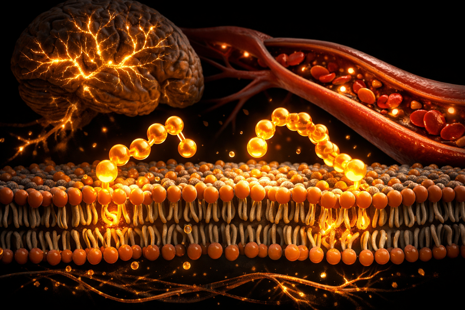 Omega-3 fish oil capsules