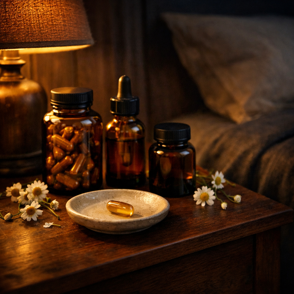 Sleep supplement ritual